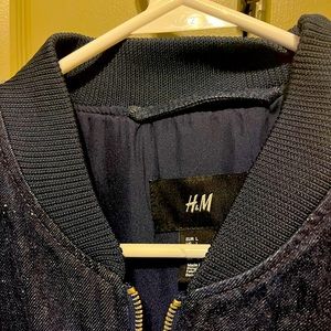 Bomber jacket - denim retro